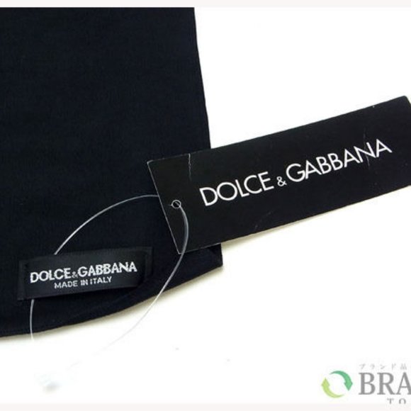 Dolce&Gabbana Scarf Black Woman Authentic Used - Picture 4 of 4